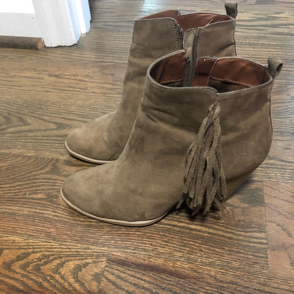 Taupe Ankle boots